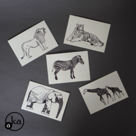 carte animaux afrique