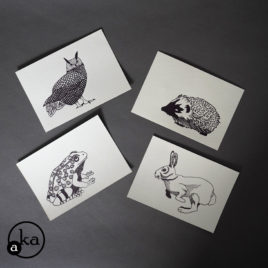 carte animaux jardin