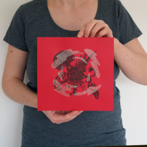 planete impression serigraphie linogravure atelier aka